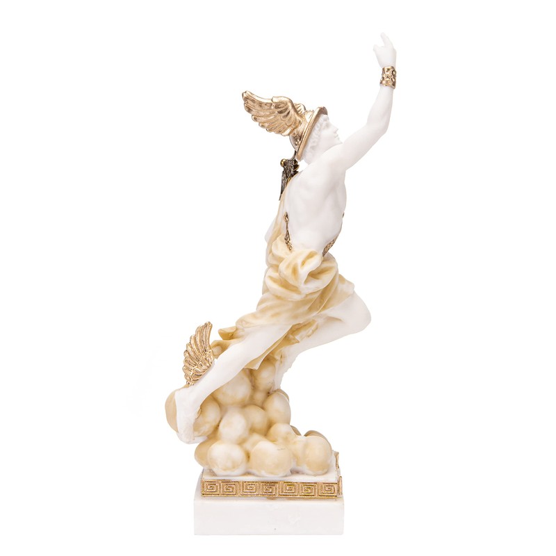 BEAUTIFUL GREEK STATUES Hermes Mercury God Zeus Son Roman Statue