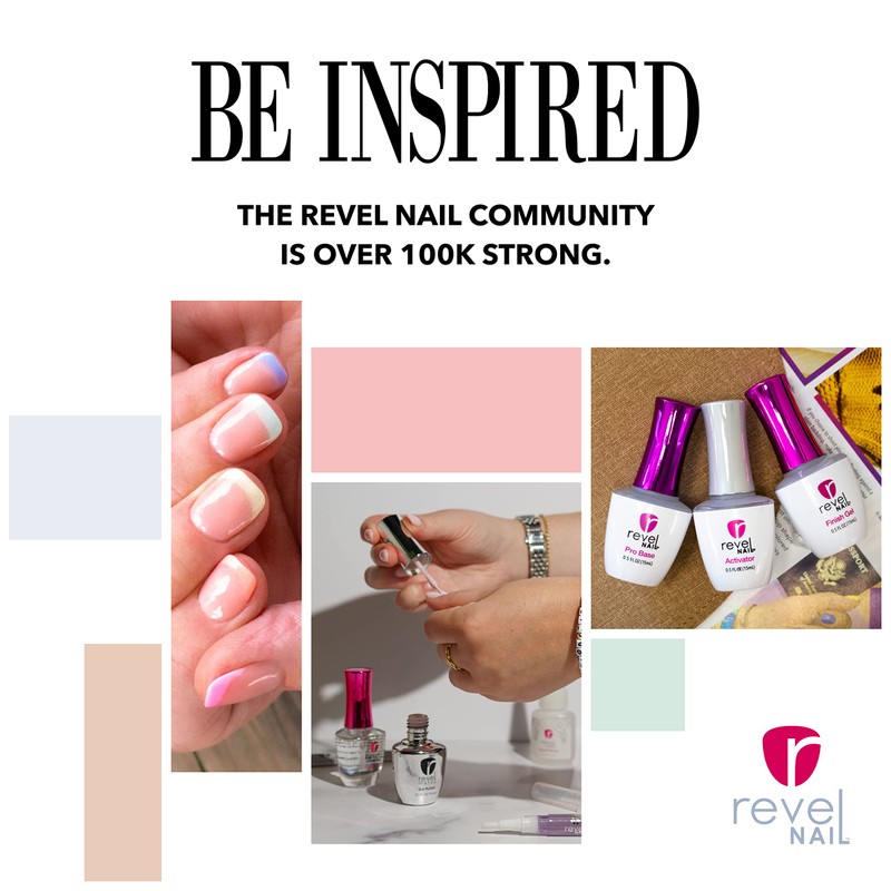 Revel Nail Dip Powder Liquid Set - Dip Powder Base