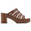 WHITE MOUNTAIN Women's Jackpot Slippers, Dk Tan Burn Smooth