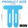 15pcs Precut Kinesiology Tape for Knees, Breathable & Waterproof Pre