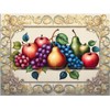 Tile Mural Apples Grapes Still Life Fruit-Themed Pattern A700 Kitchen