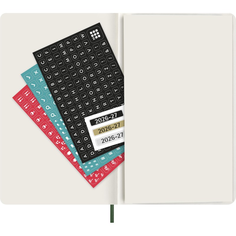 Moleskine Weekly Planner 2026 2027-18-Month Planner with Space for Notes,