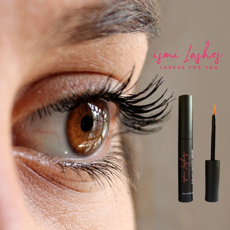ismi Lashes Eyelash Growth Serum Infused with vitamin B5 &