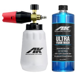 Advanced Kotings Foam Cannon for Pressure Washer and Ultra Foam Wash | Detailing & Washing Kit for Cars, Trucks, Motorcycles, ATVs, UTVs | Quick & Easy Off-Road Cleanup | FOAMCAN1 WNWS01