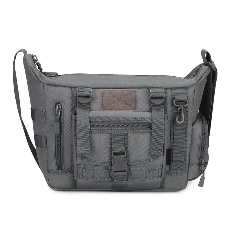HUNTVP Tactical Crossbody Messenger Shoulder Bag Molle for Men Women