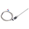Temperature Sensor Waterproof Pt100 Thermistor Temp Probe for Measurement WZPT‑10