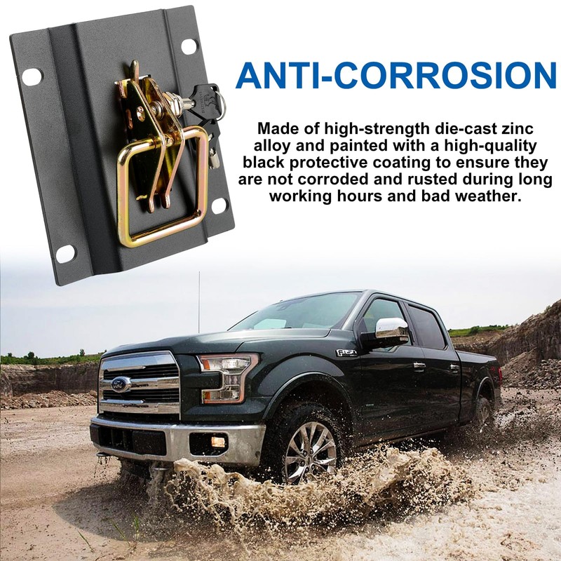Z8 Tie Down Anchors Boxlink Cleats with Anti-Theft Lock for