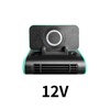 Baceyong Car Fan, 12V Heavy Wind Creative Four in One