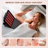 INTEO Red Light Therapy for Face and Body, Portable Red