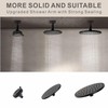 SKOWLL Shower Arm with Flange, 3 Inches Ceiling Mount Replacement