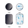 ACKLLR 16 Pieces Phone Car Mount Metal Plate with Adhesive