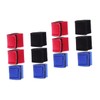 Sosoport 12pcs Fishing Rod Straps Stretchy Elastic Wraps for Fishing