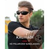 KALIYADI Polarized Sunglasses-Men Sports Sun-glasses: Mens Sunglasses Polarized UV Protection