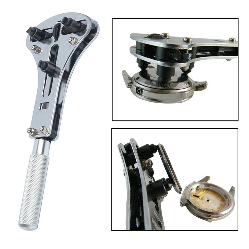 Watch Repair Tool Kit, Set of Back Opener Wrench and