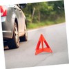 GANAZONO 3Pcs Foldable Reflective Warning Triangles Emergency Safety Kits for