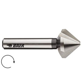 BAER HSSG 90° Countersink 6.3 mm (for M 3) - Countersink Drill - Countersink - Countersink - Countersink - Hand Countersink - Countersink - Countersink - Countersink - Countersink