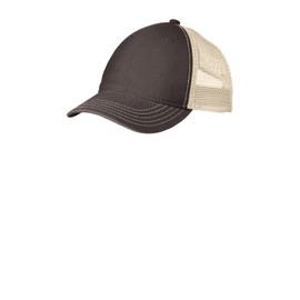 District Super Soft Mesh Back Cap OSFA Chocolate Brown/Stone