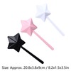 Pack of 3 Salt and Shakers, Star Shaped Wand, Salt