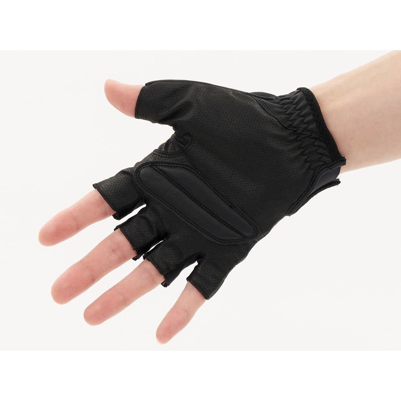 Daiwa DG-2123 Ice Dry R Padded Gloves, 5-Piece Cut, Bottom