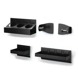 Mayouko Magnetic Toolbox Shelf, Tray and Holder, 4-Piece Magnetic Toolbox Tray Set Tool Box Cabinet Side Shelf Storage, Workshop