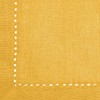 Atmosphera Jane Tablecloth Chambray Cotton Mustard Yellow 140 × 240