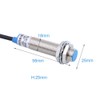 DONGKER Digital LED Tachometer,AC 110V 220V 4Bit Digital Speed Meter