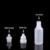 ACENIX® 50 Pieces 10ml dropper potion bottles White small Plastic