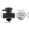 QUARKZMAN Radiator Coolant Filler Neck with Fill Cap for Dodg