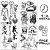 AWAKEN Temporary Fake Tattoos for Men Semi-Permanent Bra Stickers Waterproof