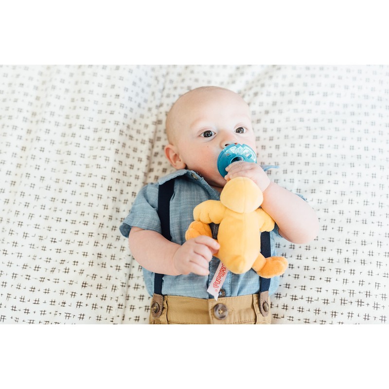 WubbaNub Infant Pacifier - Baby Yellow Duck