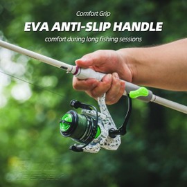 RUNCL Rod Master Casting Rod – Red/White Matte, 6'8", 2-Piece, 8-16lb Line, 1/4–5/8oz Lure, Carbon Fiber Baitcasting Rod