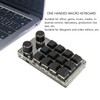 12 Key Mechanical Keyboard Support Wired USB Wireless Bluetooth DIY