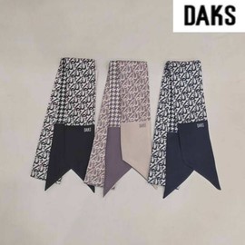 Daks 대구백화점 닥스양면 실크스키니 스카프(SKN001) Daegu Department Store Daks Double-Sided Silk Skinny Scarf (SKN001)