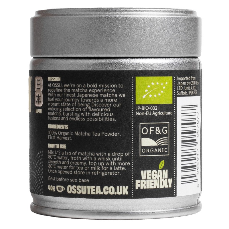 40g Organic Platinum Grade Matcha Green Tea Powder | Japanese