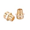 Brass Pipe to Hose Fitting,1/2 NPT male X 3/4 Hose