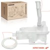 A-Premium Windshield Washer Reservoir with (Cap/Washer Pump/Hose/Filler Neck/Bracket) Compatible with