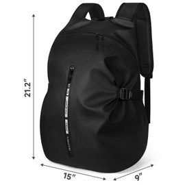 OUUTMEE Motorcycle Backpack, Waterproof Helmet Backpack for Men Women, Off-road Bike Bag, Motorbike Rucksack with Reflective Stripe, Motorbike Travel Backpacks(Large)