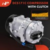 A-Premium Air Conditioner AC Compressor with Clutch Compatible with Freightliner
