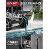 WOJET Pressure Washer Pump, 3/4" Shaft, 3400PSI 2.5GPM, Horizontal Power