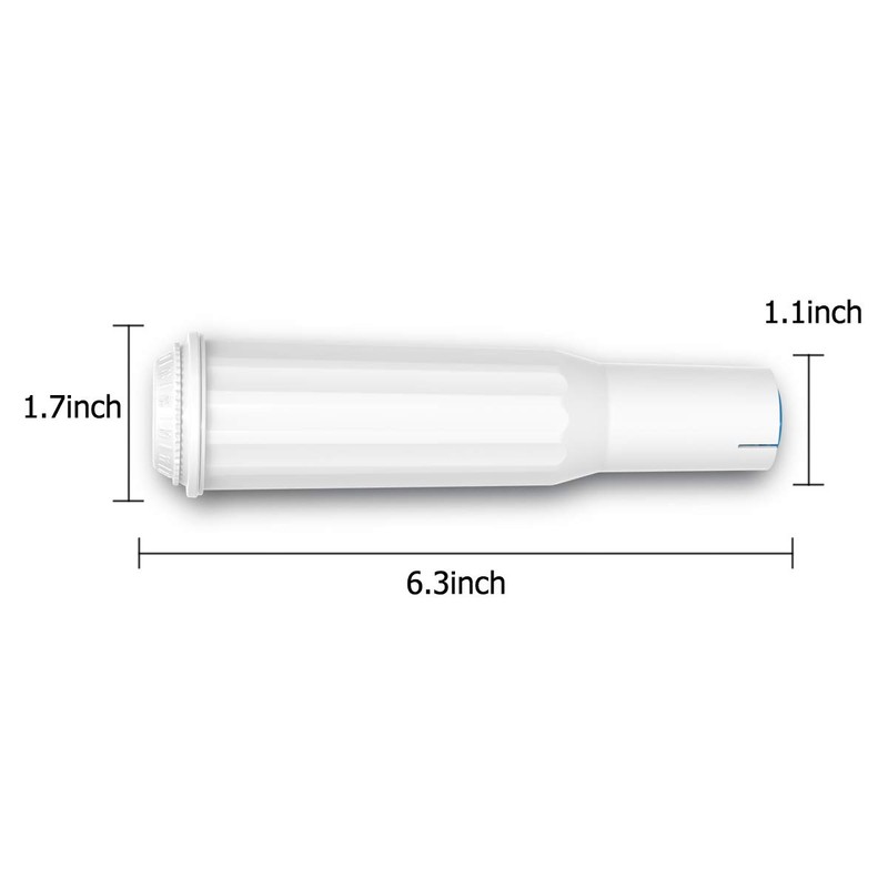 Coffee Machine Filter, Replacement for Jura® Clearyl White, 64553, 7520,