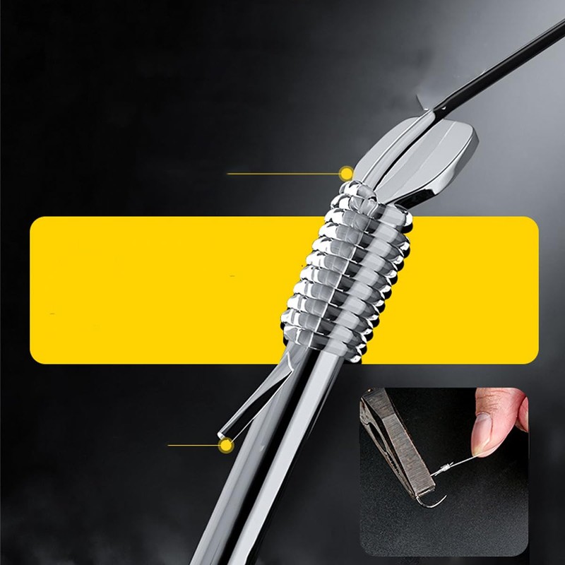 FOLANDO 10 PCS Curve Shank Carp Hooks, Fishing Hair Rigs