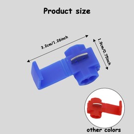 ALLY-MAGIC Power Thief Car, Junction Connector Set, Quick Connector, Cable Junction Quick Connector, Quick Junction Clamp Connector, Cable Connector, Junction Connector for Car and Motorcycle E21