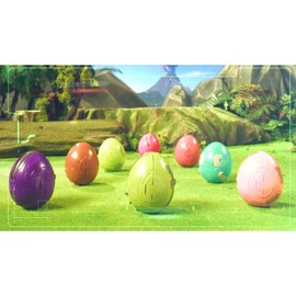 Sbabam s.r.l. Dino Transbot - Pack of 3 Bags with Assorted Designs - Eggs Turn Into Dinosaur 3D Collection