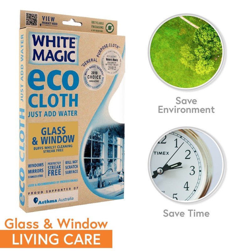 Eco Cloth Glass & Window (1 Cloth)