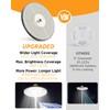 Flagpole Light Solar Powered, 360 LED Ultra Bright Flag Light