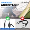 Adjustable Bungee Cords, Upgrade Bungee Cord with Carabiner Hooks Outdoor