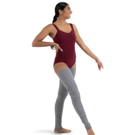 Capezio 36" Legwarmer, Heather Gray, One Size