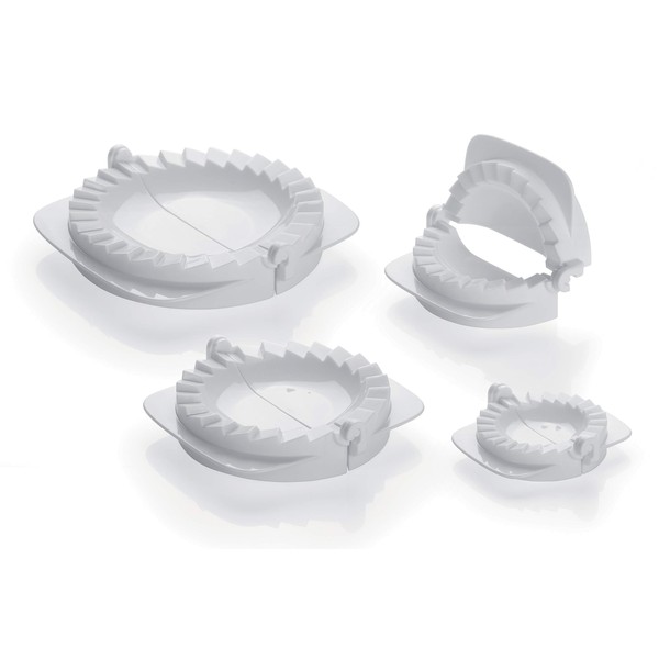 Tescoma molds for dumplings, ravioli and stuffed pasta, set of 4 pieces