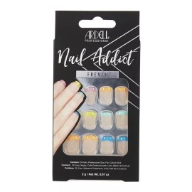 Ardell Uñas Postizas French Rainbow Arcoiris Colores Premium