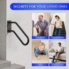 Hand Rails for Outdoor 1-2 Steps, Indoor Stairs, Bathroom, Wall